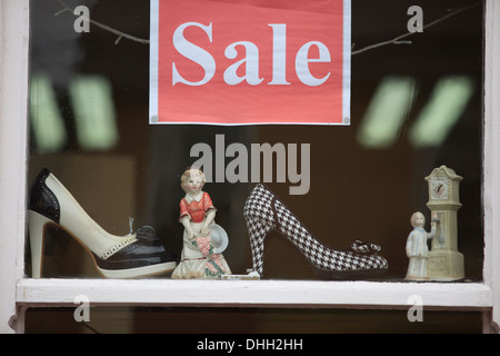 Finestra nel villaggio di Adare, County Limerick, Irlanda Foto Stock
