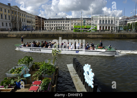 Sightseeing-Boat a Göteborg Foto Stock