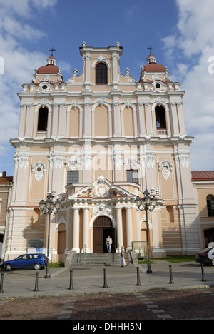 San Casimirs Chiesa di Vilnius Foto Stock