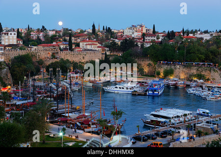 Porto, Kaleiçi, Antalya, Provincia di Antalya, Turchia Foto Stock