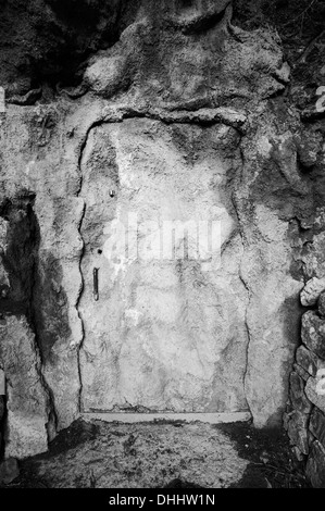 L'Italia. Seconda guerra mondiale bunker. Sportello Foto Stock