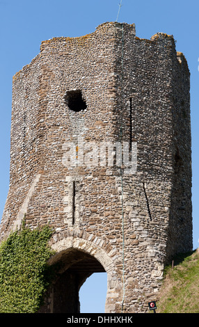 Vista ravvicinata di Colton's Gate presso il castello di Dover, Kent. Foto Stock