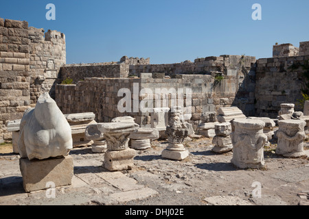 Fortezza dei Cavalieri di San Giovanni, Kos, Grecia Foto Stock