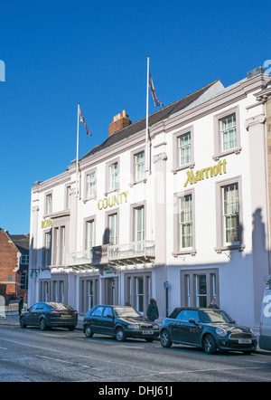 Marriott Royal County Hotel Durham City, Co. Durham, England, Regno Unito Foto Stock