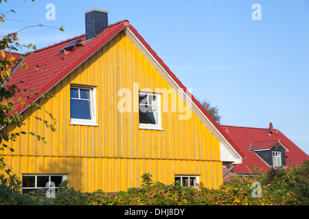 Dettaglio di una casa in Germania Foto Stock