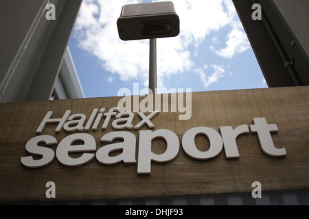 L'Halifax Seaport district in N.S. Foto Stock