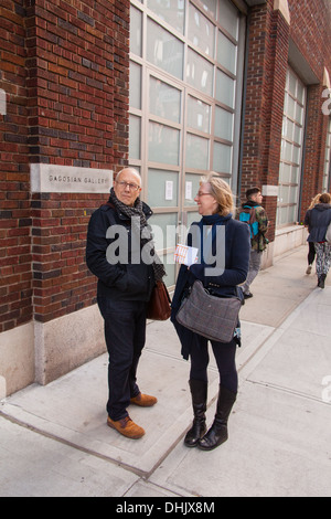 Gagosian Gallery Chelsea, New York City , Stati Uniti d'America. Foto Stock