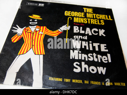 Il bianco e nero menestrello Show è stato un popolare BBC TV show dal 1958 al 1978 Foto Stock