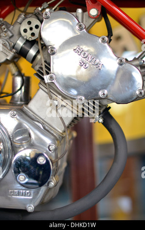 Honda CR110 motore Foto Stock