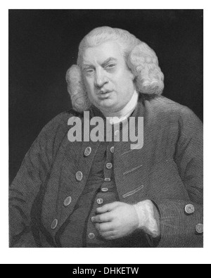 Dr Samuel Johnson Foto Stock