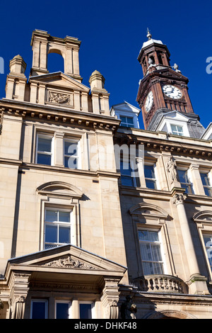 Il vecchio ufficio postale di City Square, Leeds, West Yorkshire Foto Stock