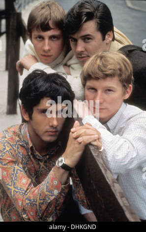 I ricercatori del Regno Unito gruppo pop circa 1968. In senso orario da in alto a sinistra: John Blunt, Mike Pender, John McNally, Frank Allen Foto Stock