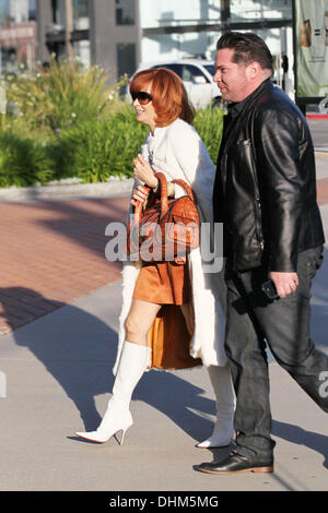 Linda Ramone moglie del tardo punk rock legend, Johnny Ramone, promuove la sua autobiografia "Commando" a Bookmarc in West Hollywood, California - 27.04.12 Foto Stock