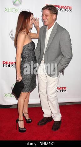 Laura Leighton, Doug Savant 'Desperate casalinghe' finale partito svoltasi al W Hotel di Los Angeles, California - 29.04.12 Foto Stock