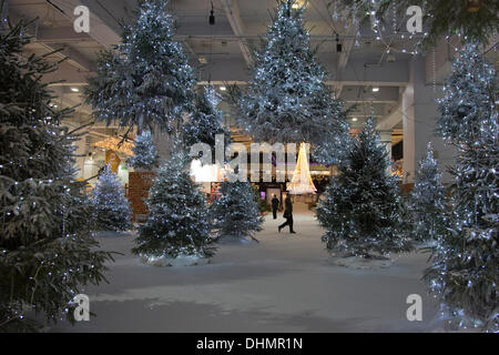 Londra, Regno Unito. Il 13 novembre 2013. Ideal Home Show a Natale 2013 apre al centro esposizioni di Earl's Court (13-17 novembre 2013). Foto: Nick Savage/Alamy Live News Foto Stock