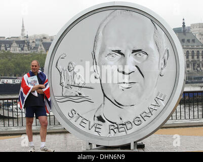 Sir Steve Redgrave Photocall per la RSM (Royal Society of Medicine) Società Conferenza, quest'anno celebra gli atleti elite in questo anno olimpico di Londra - Inghilterra - 09.05.12 Foto Stock