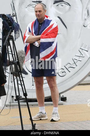 Sir Steve Redgrave Photocall per la RSM (Royal Society of Medicine) Società Conferenza, quest'anno celebra gli atleti elite in questo anno olimpico di Londra - Inghilterra - 09.05.12 Foto Stock