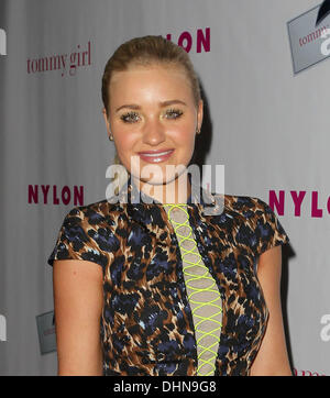 AJ Michalka NYLON Magazine celebra la può giovani problema di Hollywood al Roosevelt Hotel Hollywood, California - 09.05.12 Foto Stock