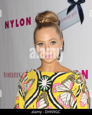 Portia Doubleday NYLON Magazine celebra la può giovani problema di Hollywood al Roosevelt Hotel Hollywood, California - 09.05.12 Foto Stock