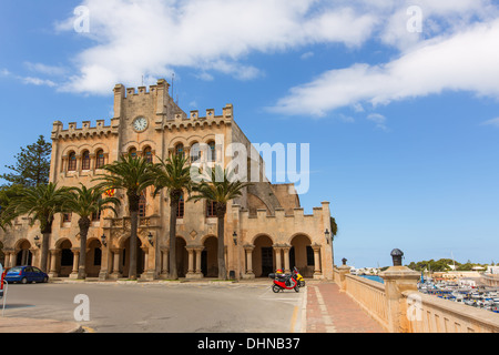 Ciutadella Menorca Municipio in Ciudadela a isole baleari Foto Stock