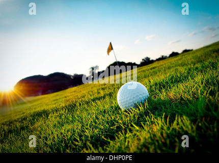 Campo da golf Foto Stock