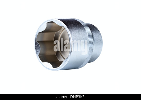 Chiave a brugola isolate su uno sfondo bianco Foto Stock