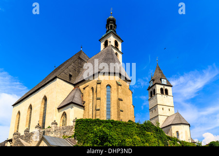 San Andreas Chiesa Parrocchiale, Kitzbühel, Tirolo, Austria Foto Stock