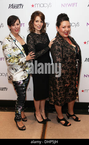 Giulia Jorge Nelson, Jenny Teel, Tina Fey NYWIFT del XIII annuale di progettazione donne Awards tenutosi a Macy's - Arrivi New York City, Stati Uniti d'America - 10.05.12 Foto Stock