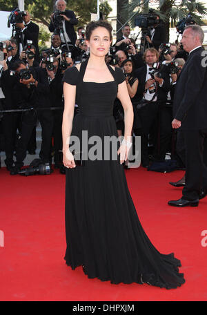 Marie Gillain 'Moonrise unito" premiere in occasione della cerimonia di apertura del sessantacinquesimo annuale di Cannes Film Festival Cannes, Francia - 16.05.12 Foto Stock