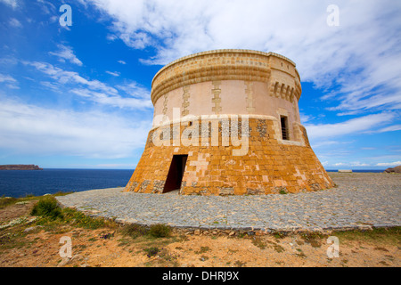 Torre de Fornells torre in Menorca a Isole Baleari Spagna Foto Stock