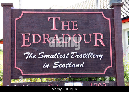 Il Edradour Distillery Foto Stock