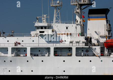 Indagine oceanografica nave, Bruce C Heezen, off Bahrain Foto Stock