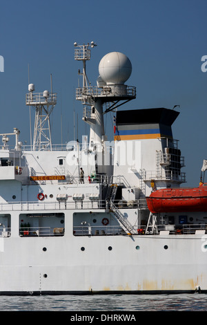 Indagine oceanografica nave, Bruce C Heezen, off Bahrain Foto Stock