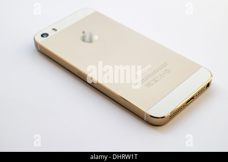 Apple iPhone 5s Gold 2 Foto Stock