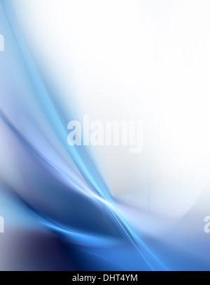 Astratto blu Foto Stock