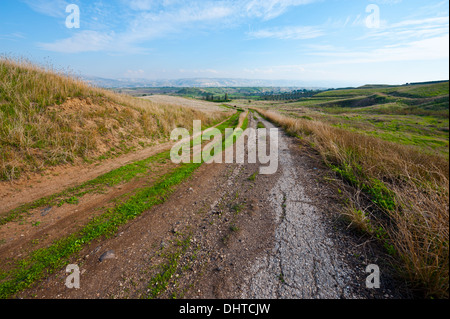 Vecchia strada Foto Stock