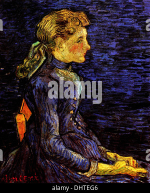 Ritratto di Adeline Ravoux - di Vincent van Gogh, 1890 Foto Stock