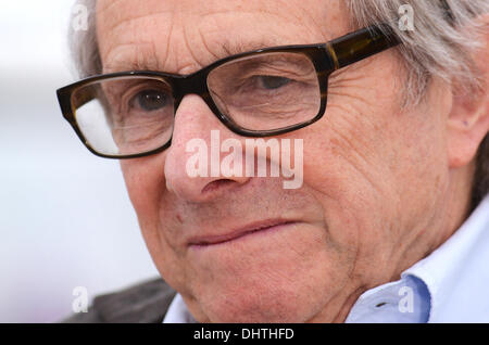 Direttore Ken Loach 'Angelo Share " photocall durante il sessantacinquesimo Festival del Cinema di Cannes Cannes, Francia - 22.05.12 Foto Stock