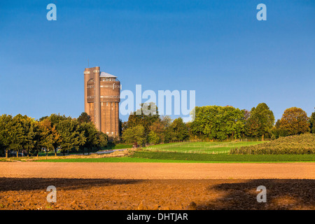 Paesi Bassi, Schimmert, Water Tower chiamato il gigante, De Reus, costruito stile di Amsterdamse School Foto Stock