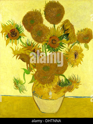 Girasoli - di Vincent van Gogh, 1888 Foto Stock