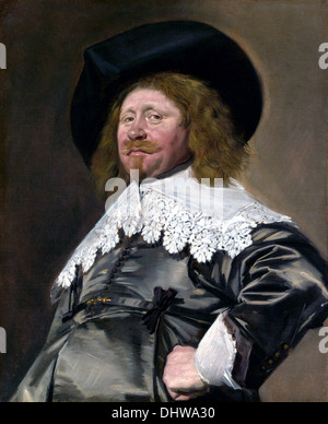 Ritratto di un uomo - da Frans Hals, 1638 Foto Stock