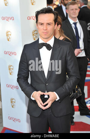 Andrew Scott il 2012 Arqiva British Academy Televisione Awards tenutosi presso la Royal Festival Hall - Arrivi. Londra, Inghilterra - 27.05.12 Foto Stock