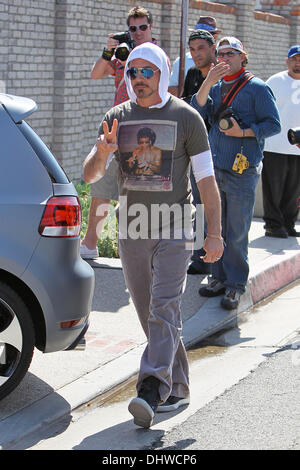 Robert Downey Jr, a Joel Silver's Memorial Day parte in Malibu Los Angeles, California - 28.05.12 Foto Stock