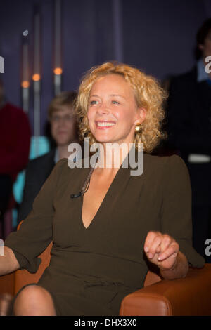 Katja Riemann su tedesco talkshow "NDR Talkshow'. Amburgo, Germania - 28.09.2012 Foto Stock