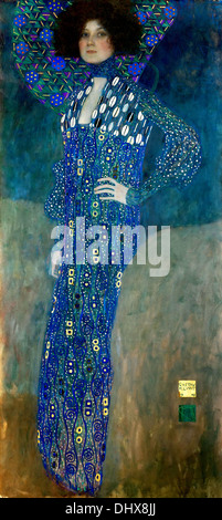 Emilie Flöge - da Gustav Klimt, 1902 Foto Stock