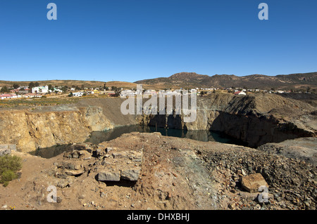 Allagate Foro minerario, Okiep, Sud Africa Foto Stock
