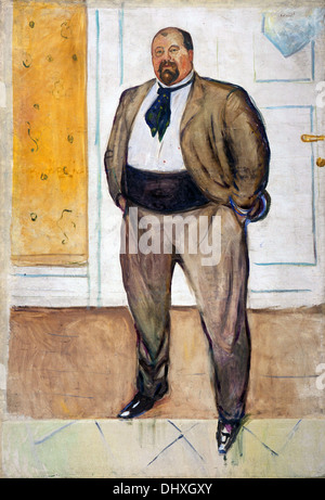 Consul Christen Sandberg - da Edvard Munch, 1901 Foto Stock