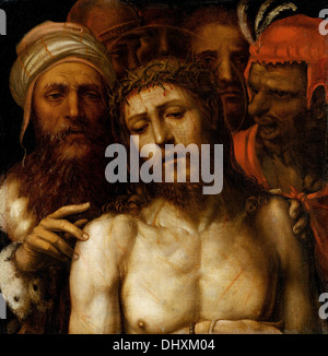 Cristo ha presentato al popolo (Ecce Homo) - da Sodoma ( Giovanni Antonio Bazzi ), 1500's Foto Stock