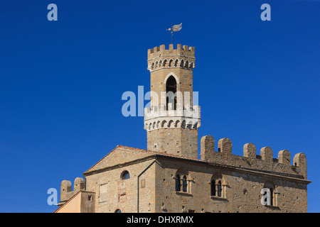 Volterra è una città e comune nella regione della Toscana dell'Italia. Foto Stock