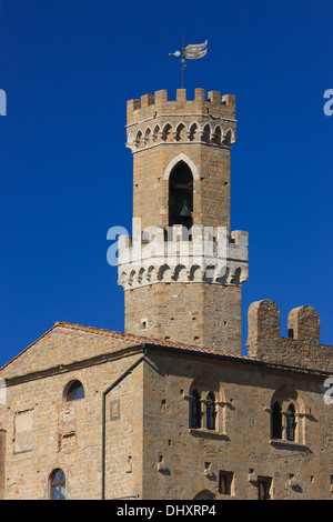 Volterra è una città e comune nella regione della Toscana dell'Italia. Foto Stock